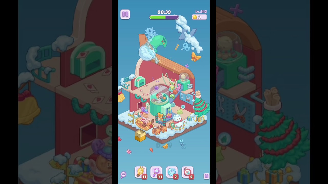 Game play || Dreamy room level 542#fantasyroom #game #gameplay #satisfying #fyp
