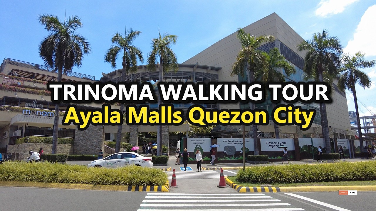 🚶‍♂️ TriNoma Mall Walking Tour 🛍️ | Ayala Malls Quezon City | 4K Guide 🇵🇭