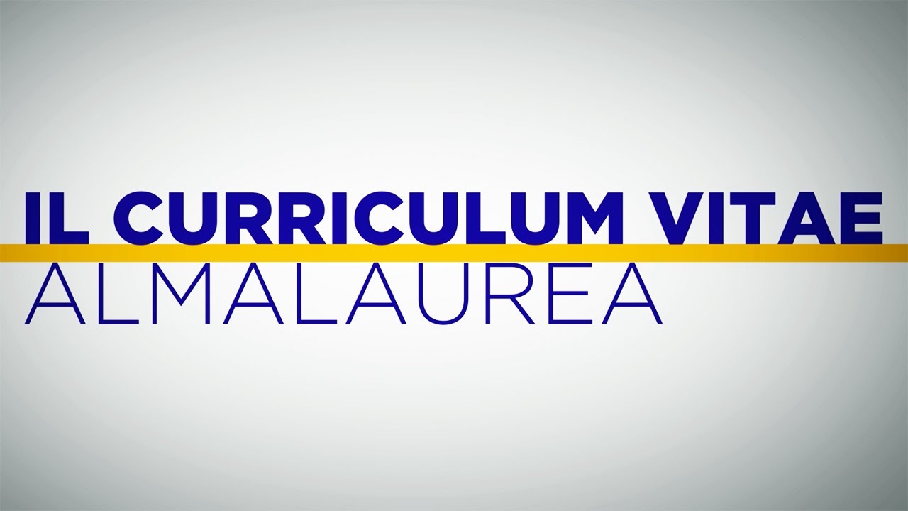 Job Tips: il CV AlmaLaurea