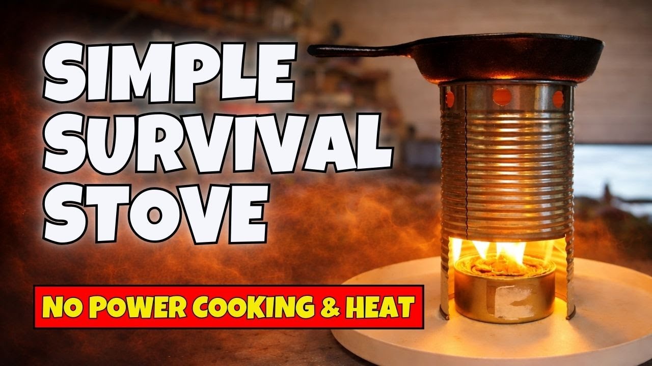 A Prepper Hobo Stove That Actually Works (Cook & Stay Warm)