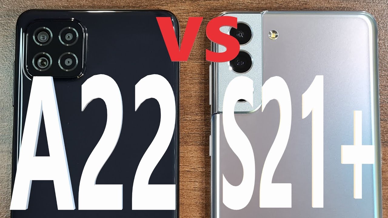 Samsung Galaxy A22 vs Samsung Galaxy S21+ - SPEED TEST + multitasking - Which is faster!?