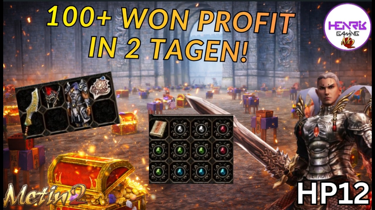 &Uuml;ber 100 Won in 48 Stunden Getradet! - Metin2 DE Handelsprojekt RUBY [Chimera]