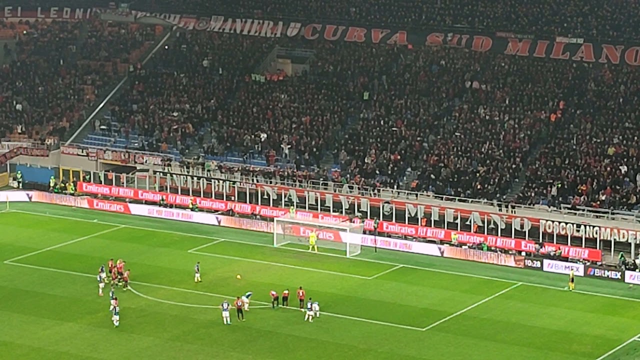 Milan 1-1 Inter | Calhanoglu scores a penalty in front of Curva Sud | 7.11.2021
