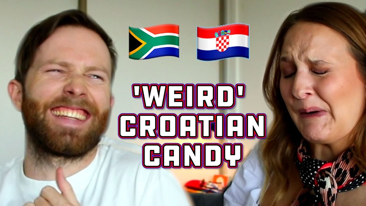 South Africans try Croatian Candy!