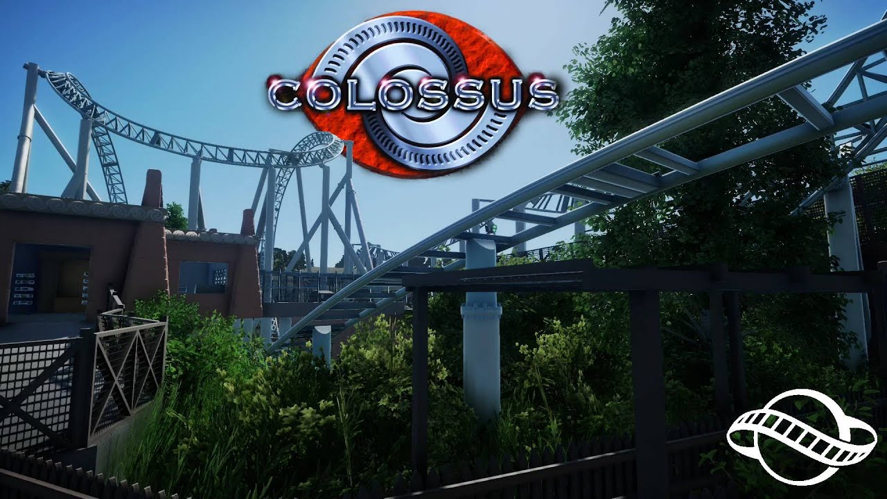 Recreating Colossus - Planet Coaster | Entrance, Plaza Walls & Foliage | Part 6