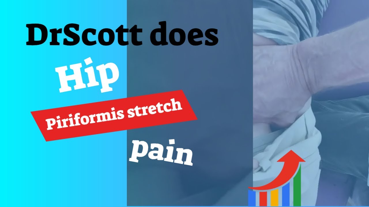 Hip pain, Piriformis stretch, and release - chiropractor adjustment.