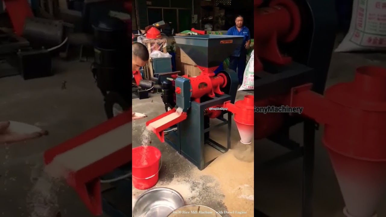 6n70 Rice Huller Machine - 500kg per hour production ( paddy )