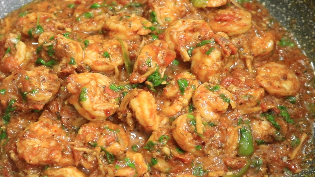 Easy and Quick Prawn Karahi Recipe by Naz's Kitchen