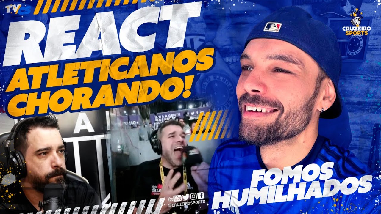 😂 REACT TO ATHLETICIANS' BROADCASTERS CRYING AFTER CRUZEIRO'S ELIMINATIONS! 