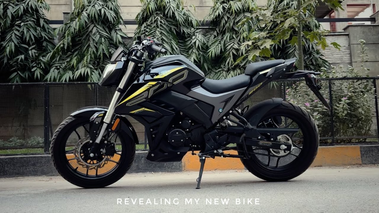 Revealing My New Bike 😍🖤 | Hi Speed Batllo 200cc