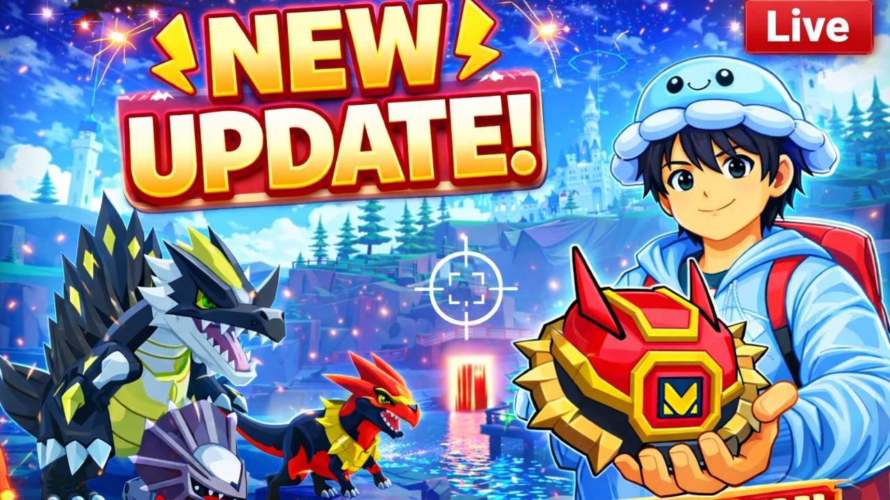 JOIN ME in the NEW UPDATE!! [CATCH A MONSTER]