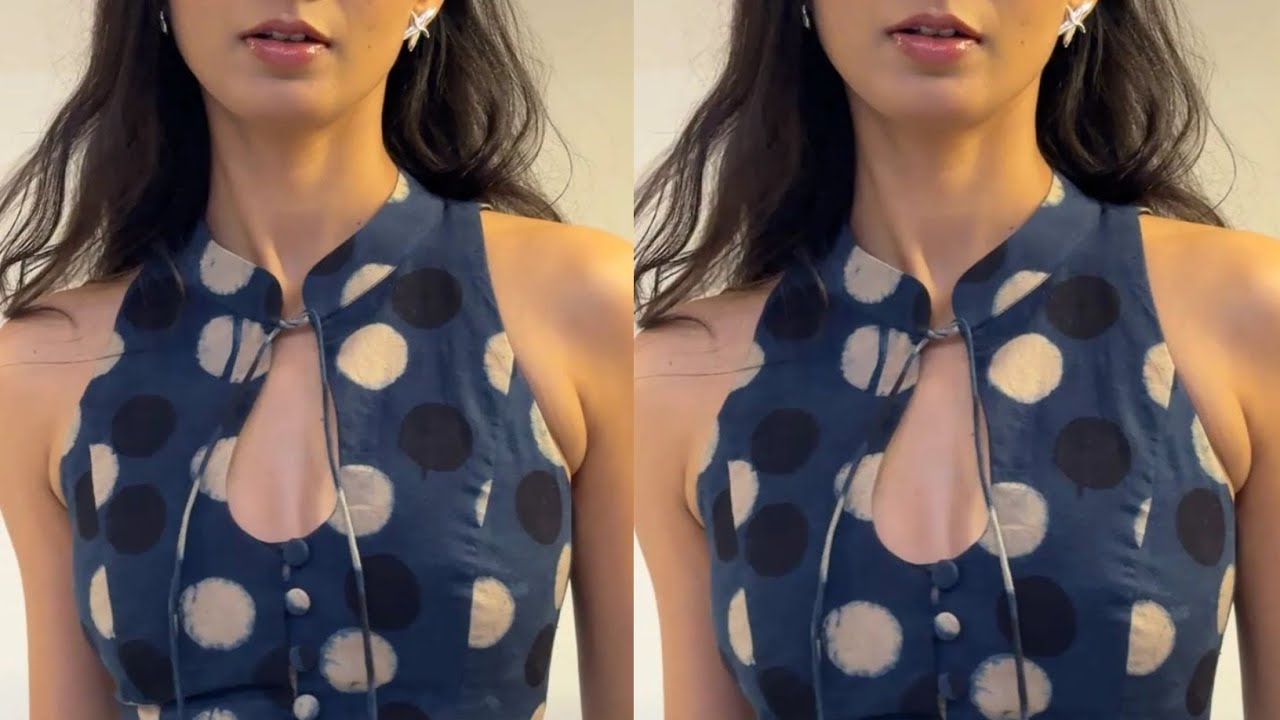 Viral chinese collar cutting and stitching for beginners||how to make round collar cutting stitching