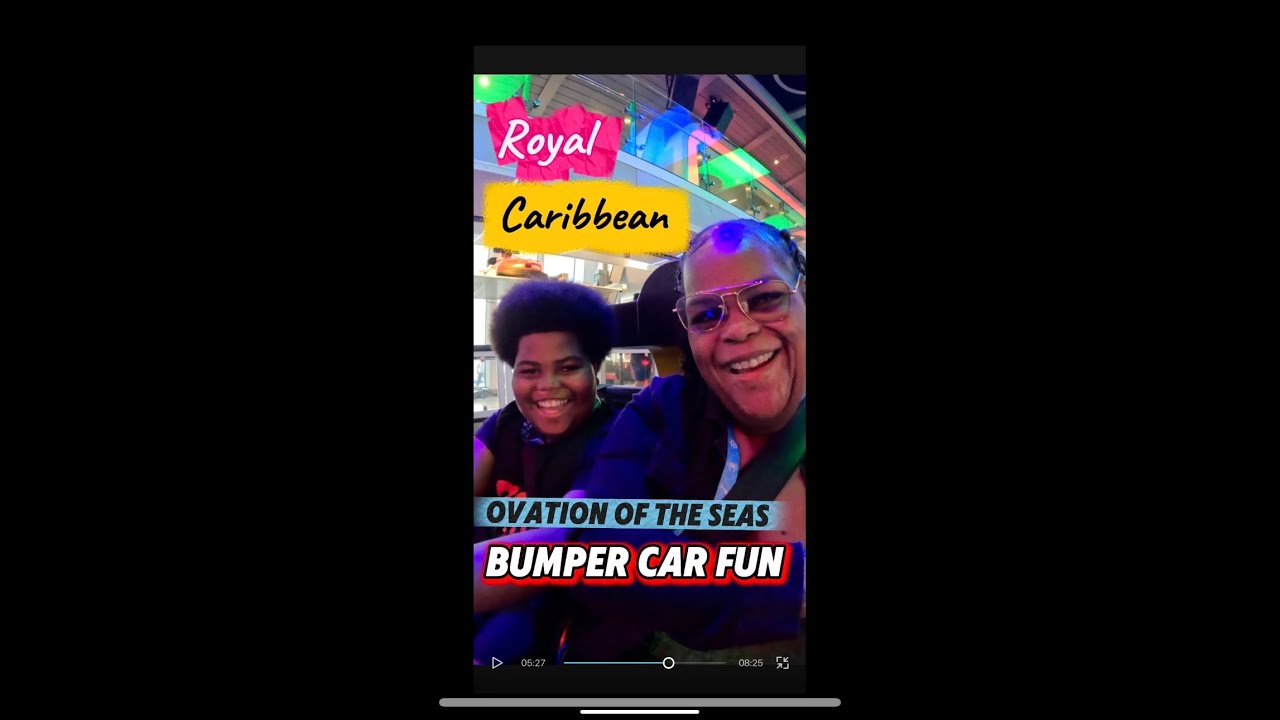 Ovation of the seas | bumper cars fun | cruising with kids | 3-day cruise 