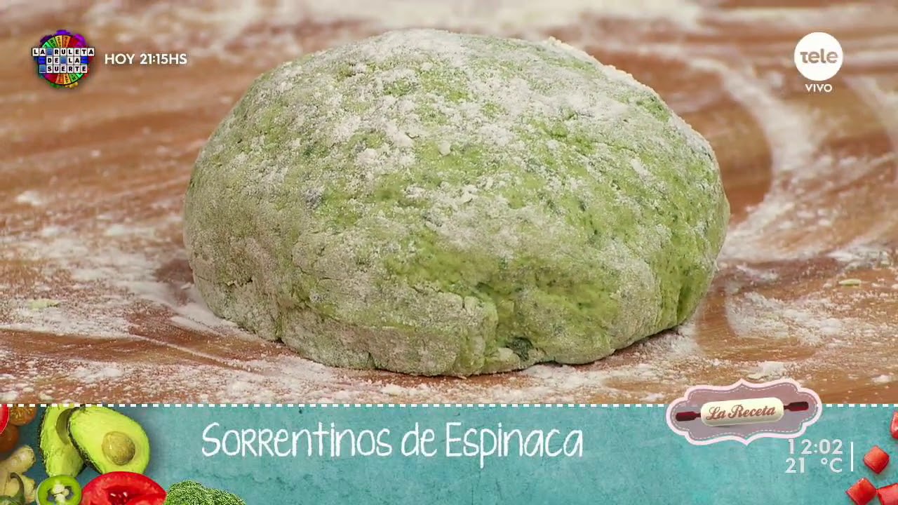 Sorrentinos de espinaca