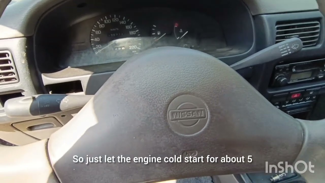autochoke at coldstart ng nissan sentra carburetor