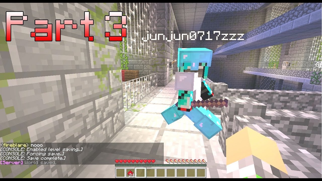 【Minecraft】Cops and Robbers (ケイドロ) Part 3