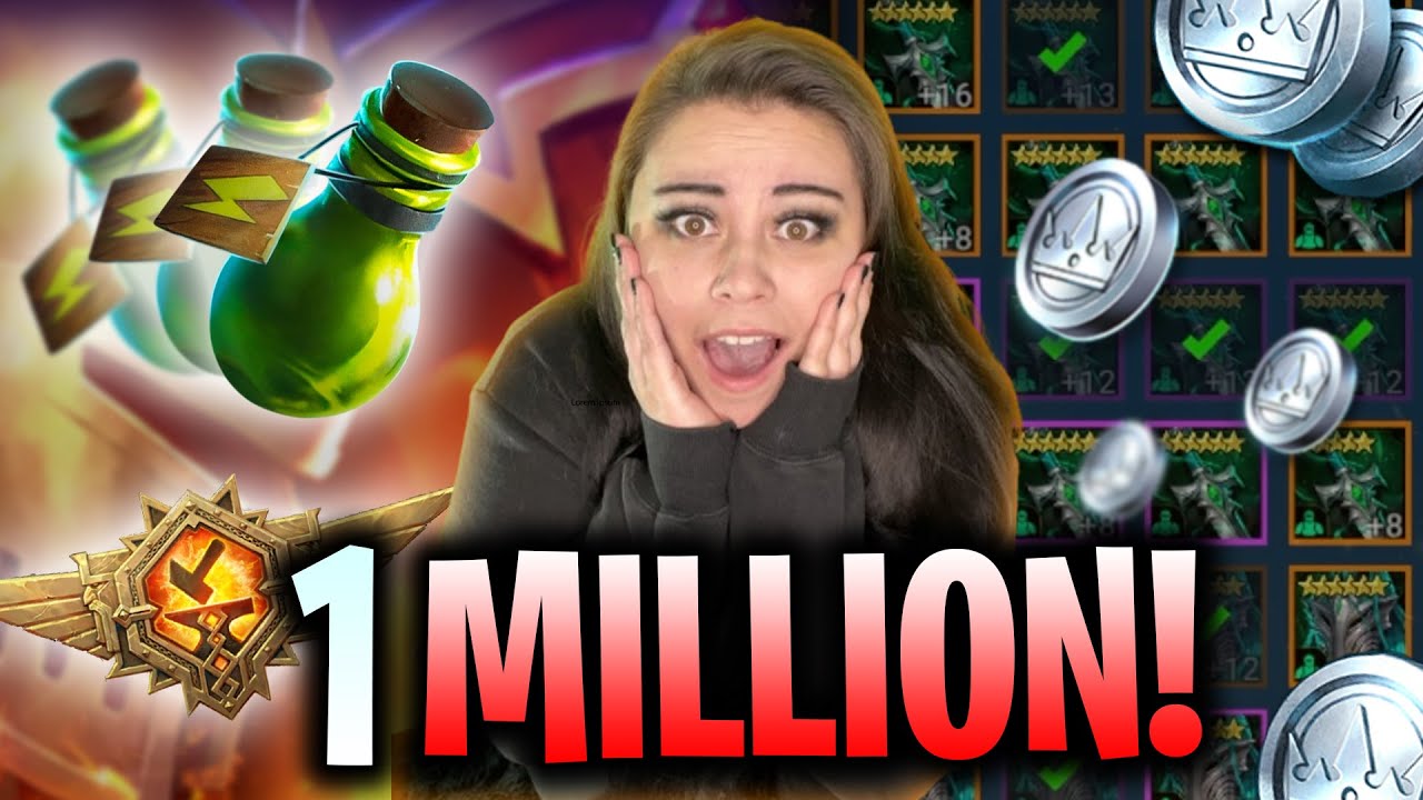 1 MILLION CVC CHALLENGE! Can We Hit the Goal Without Spending? | Raid Shadow Legends F2P Guide