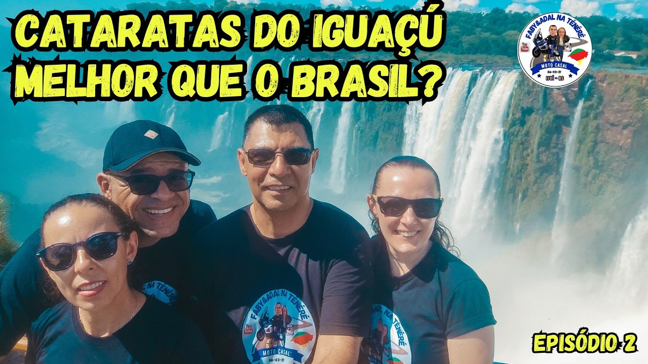 DE MOTO ÀS CATARATAS DO IGUAÇU: O LADO ARGENTINO IMPRESSIONA