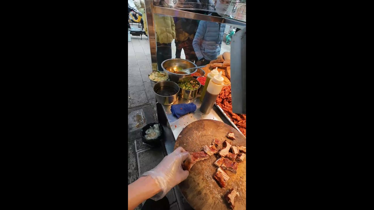 🔴 LIVE: Cantonese Roast Meat Cutting | China Street Food POV in Action