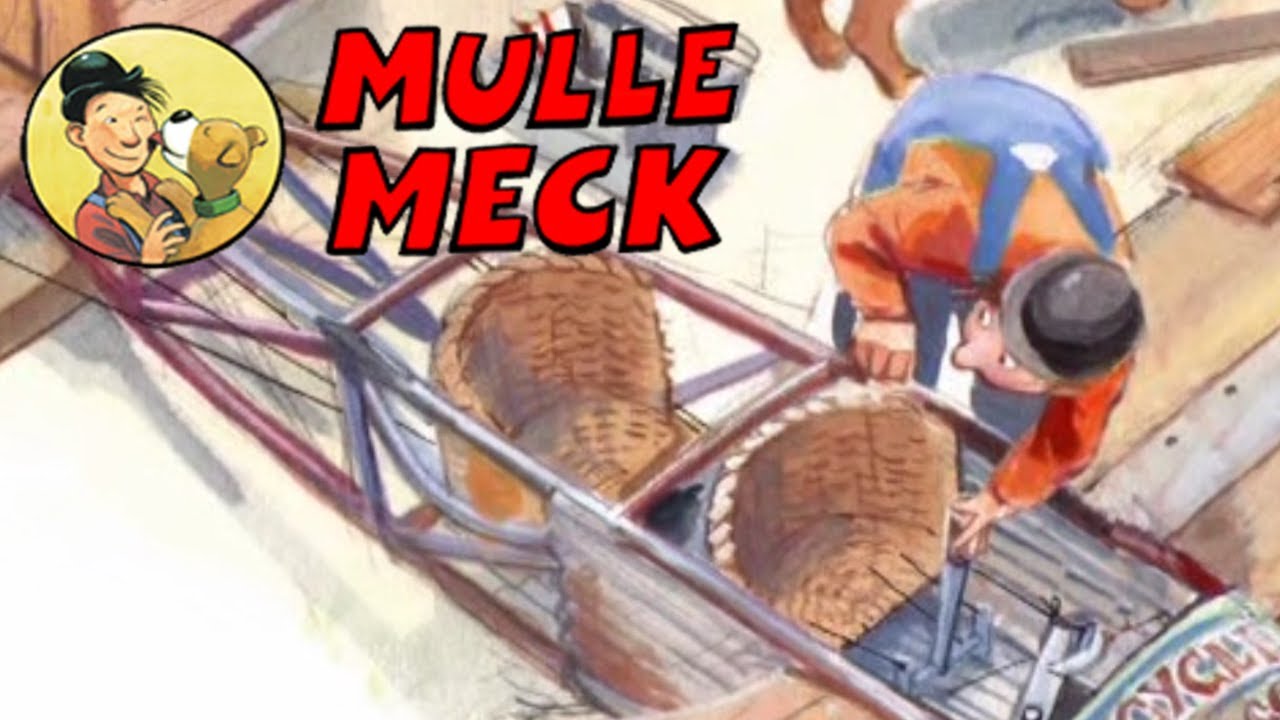 Mulle Meck bygger ett flygplan