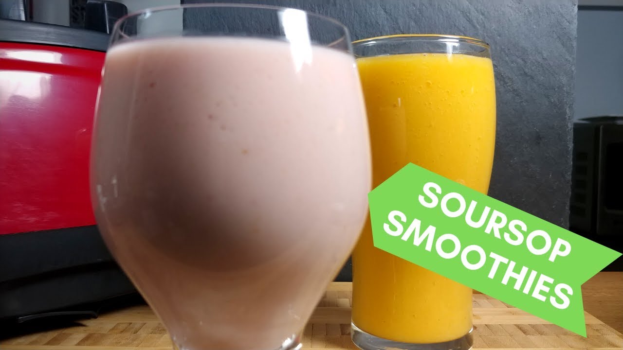 3 Easy Soursop Smoothies !