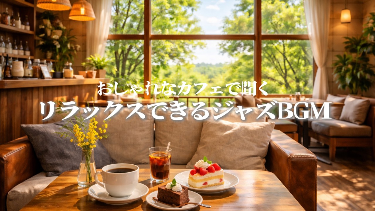 [プレイリスト☕] ワーク & ジャズ 🎹| リラックスジャズBGM 🎵| リラックス、勉強、仕事のための音楽