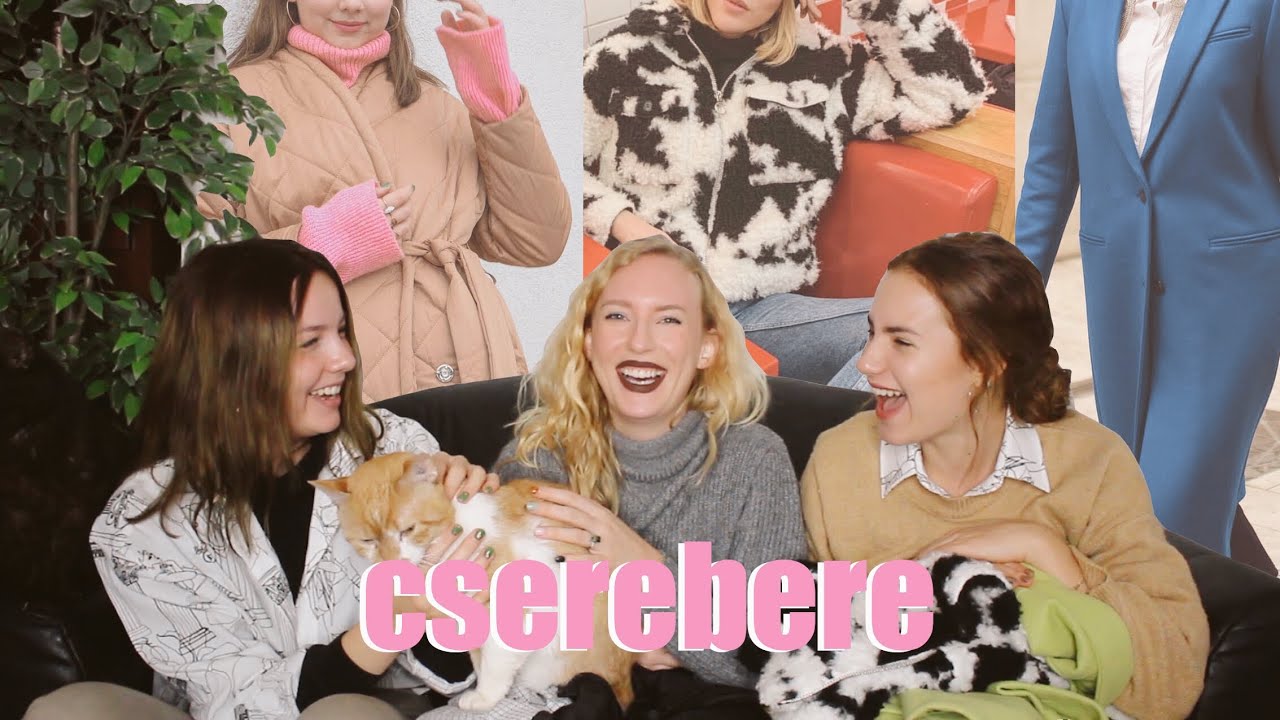 CSEREBERE Hédivel és a kedvenc kabátjainkkal | Lina és Panni