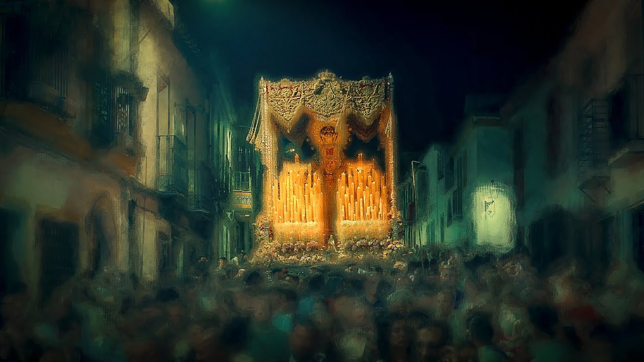 4K ᴴᴰᴿ / Virgen de La Soledad (Castilleja de la Cuesta) salida extraordinaria 2025