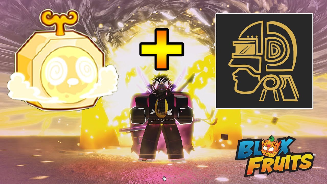Divine Portal Fruit + Cyborg V4 = 🟡🌀🤖 ( Bounty Hunting ) | Blox Fruits