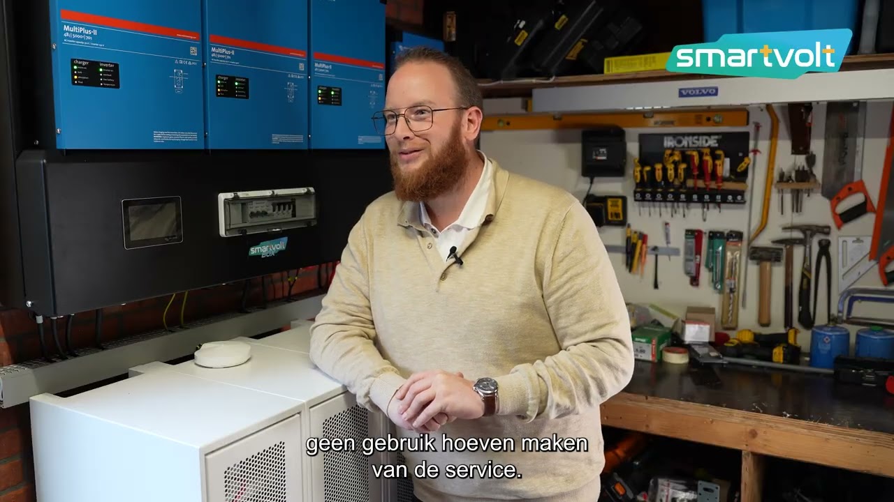 Alexander vertelt waarom hij voor het SmartVolt Victron Energie Management koos