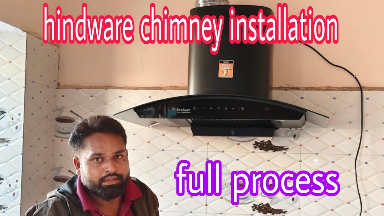 Hindware Kitchen Chimney Installation| How To Install Kitchen Chimney At Home| Kitchen Chimney 90cm|
