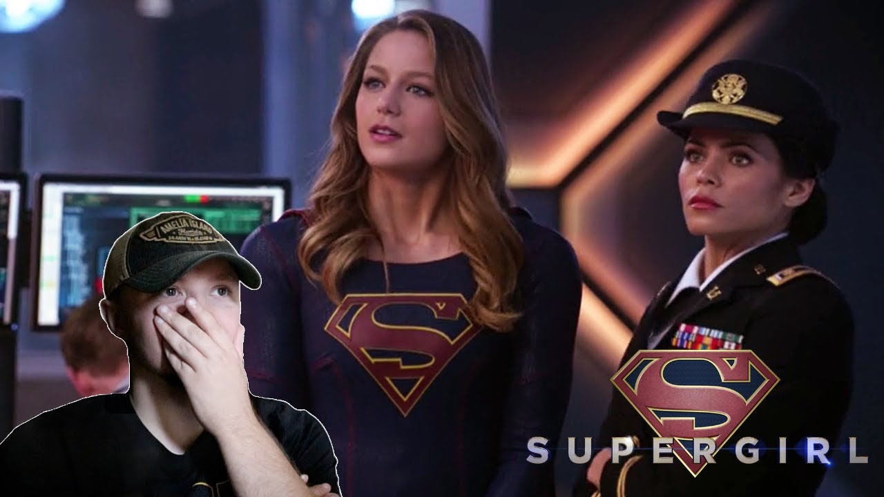 Supergirl S1E17 'Manhunter' REACTION