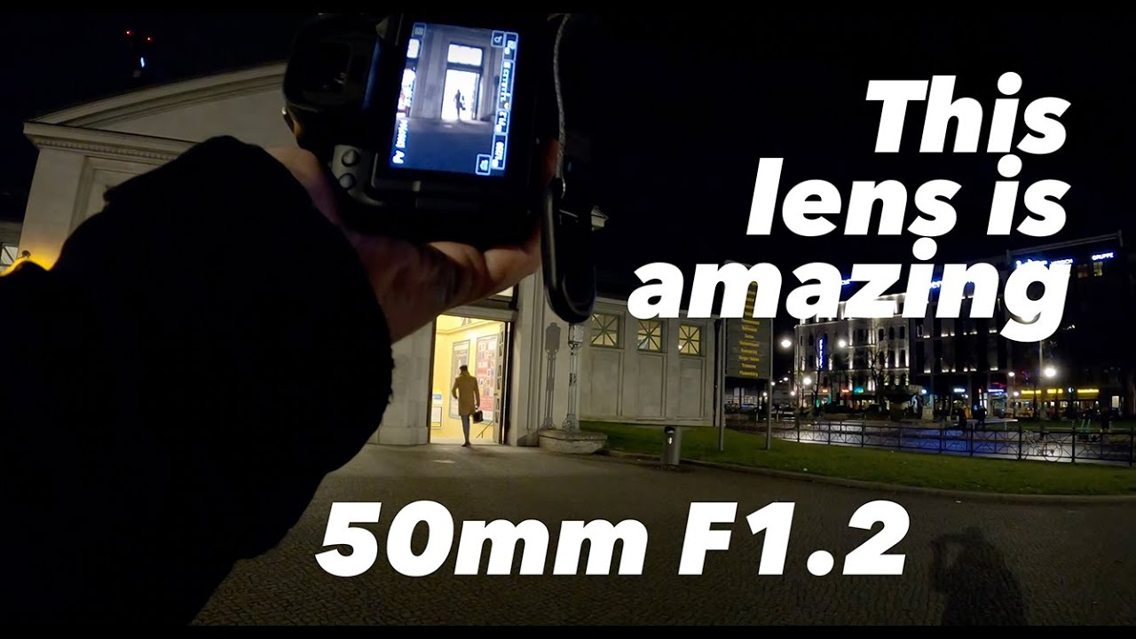 The perfect lens for Street Photography at night - Canon 50mm F1.2 & Canon R6