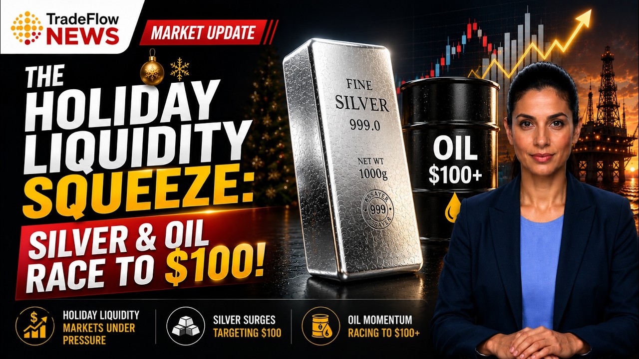 The Holiday Liquidity Squeeze: Silver & Oil Race to $100!