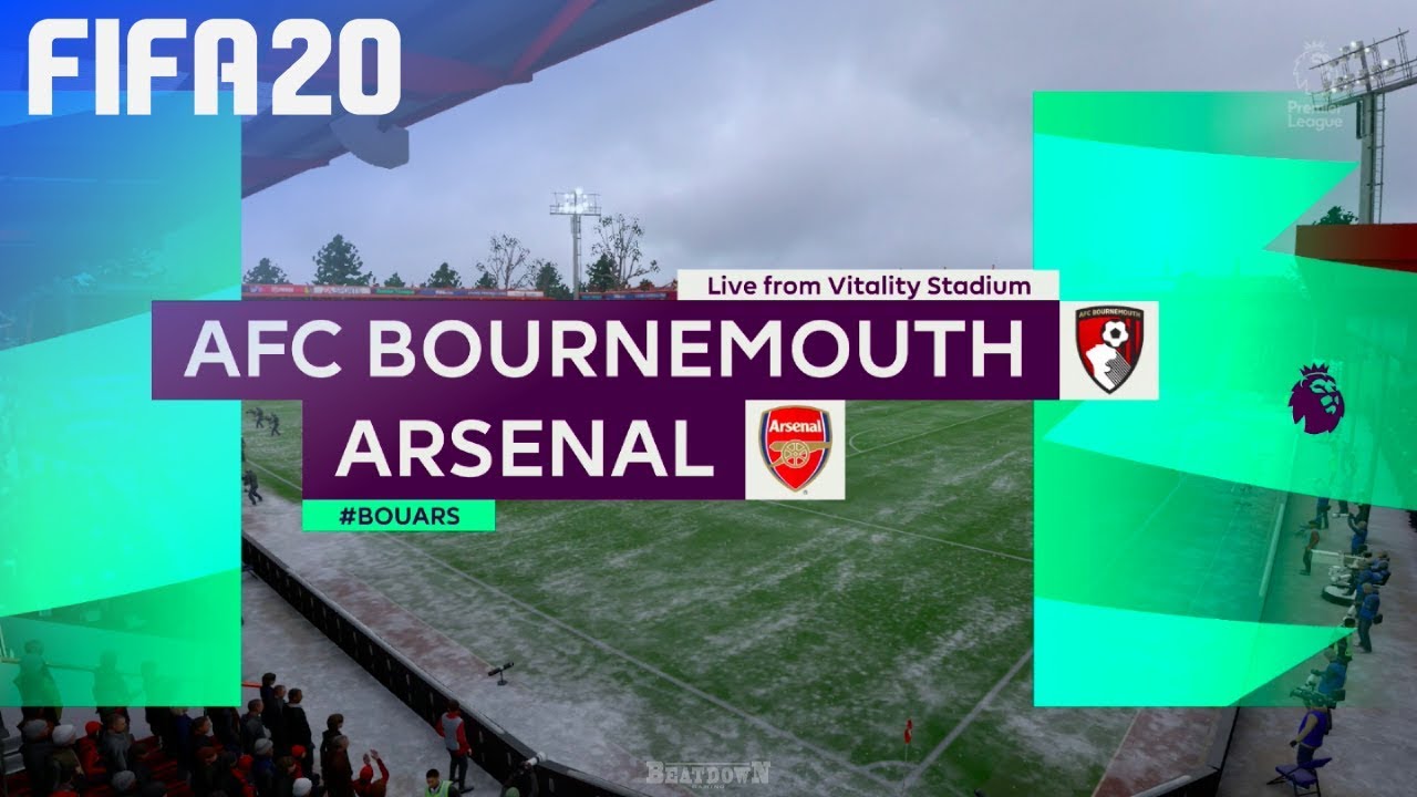 FIFA 20 - AFC Bournemouth vs. Arsenal @ Vitality Stadium