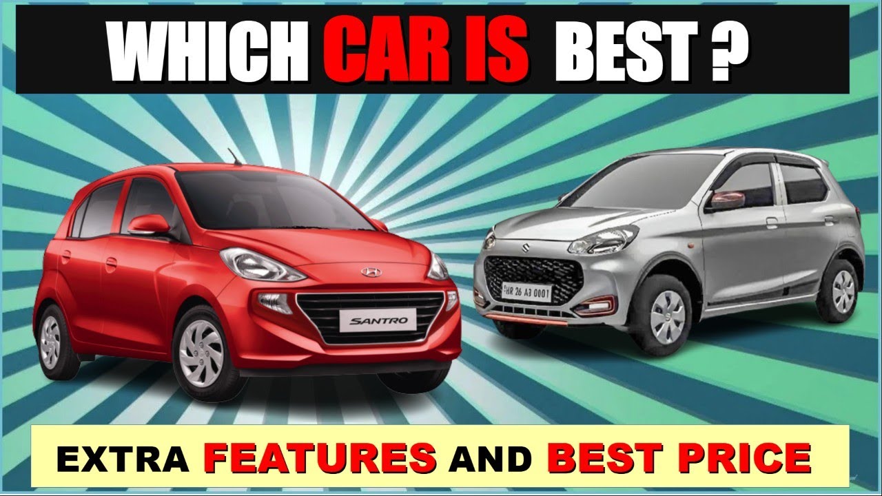 HYUNDAI SANTRO VS MARUTI SUZUKI ALTO K10 DETAILS COMPARISON | ASHU CARS |