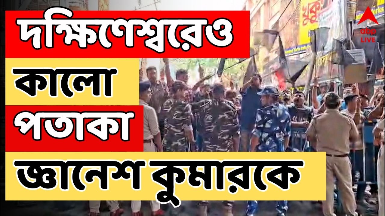 Bengal SIR LIVE: কালীঘাটের পর দক্ষিণেশ্বরেও জ্ঞানেশ কুমারকে কালো পতাকা, 'গো ব্যাক' স্লোগান