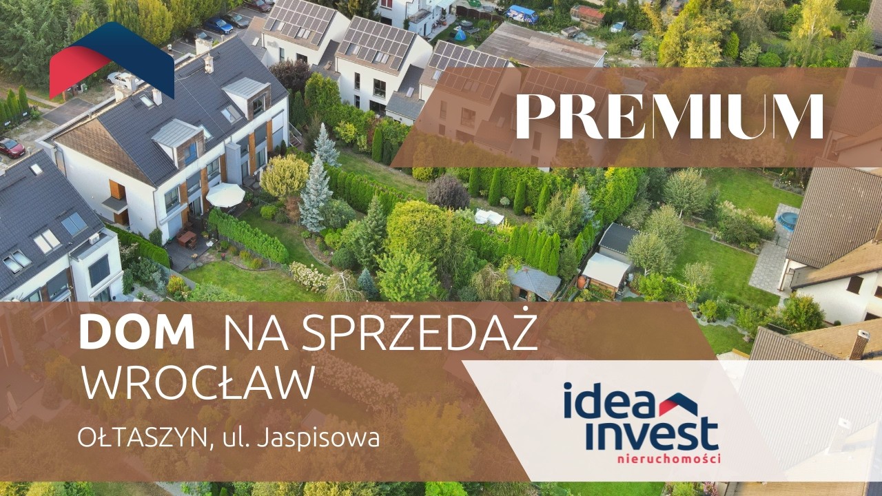 Wrocław, ul. JASPISOWA - piękny segment na sprzedaż!