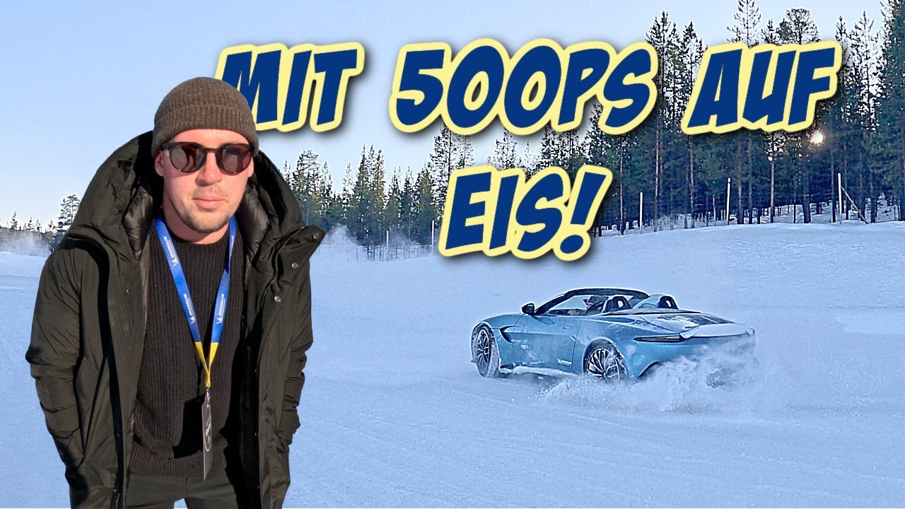 SUPERCARS AUF ICE ! Mit 500 ps driften | Tobias Wolf