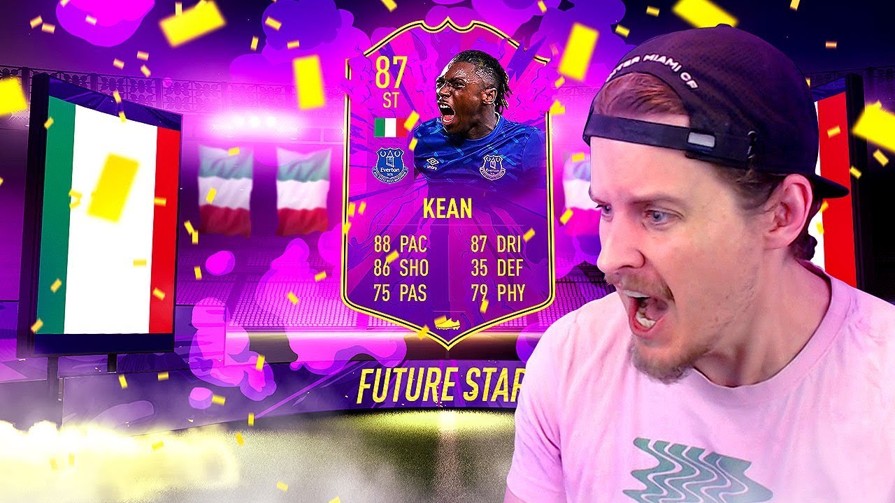 БУДУЩИЕ ЗВЕЗДЫ УЖЕ ЗДЕСЬ! 87 ОБЗОР ИГРОКА FUTURE STARKS KEAN! FIFA 20 Ultimate Team
