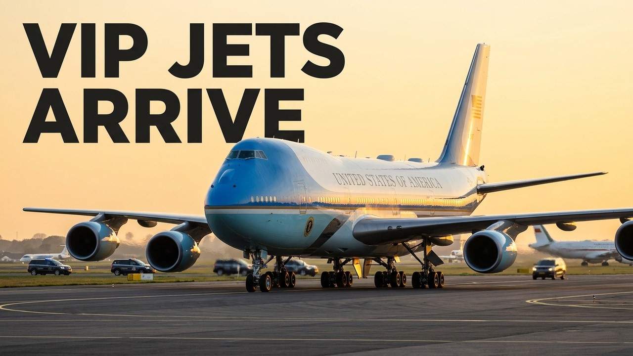 Most Impressive Government Planes Ever! NATO Summit Jets & VIP Arrivals