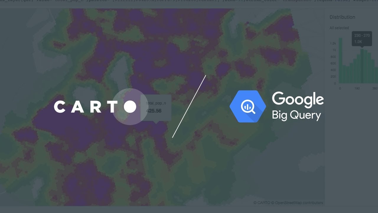 How Google are collaborating with CARTO to shape the future of GIS & Spatial Data Science
