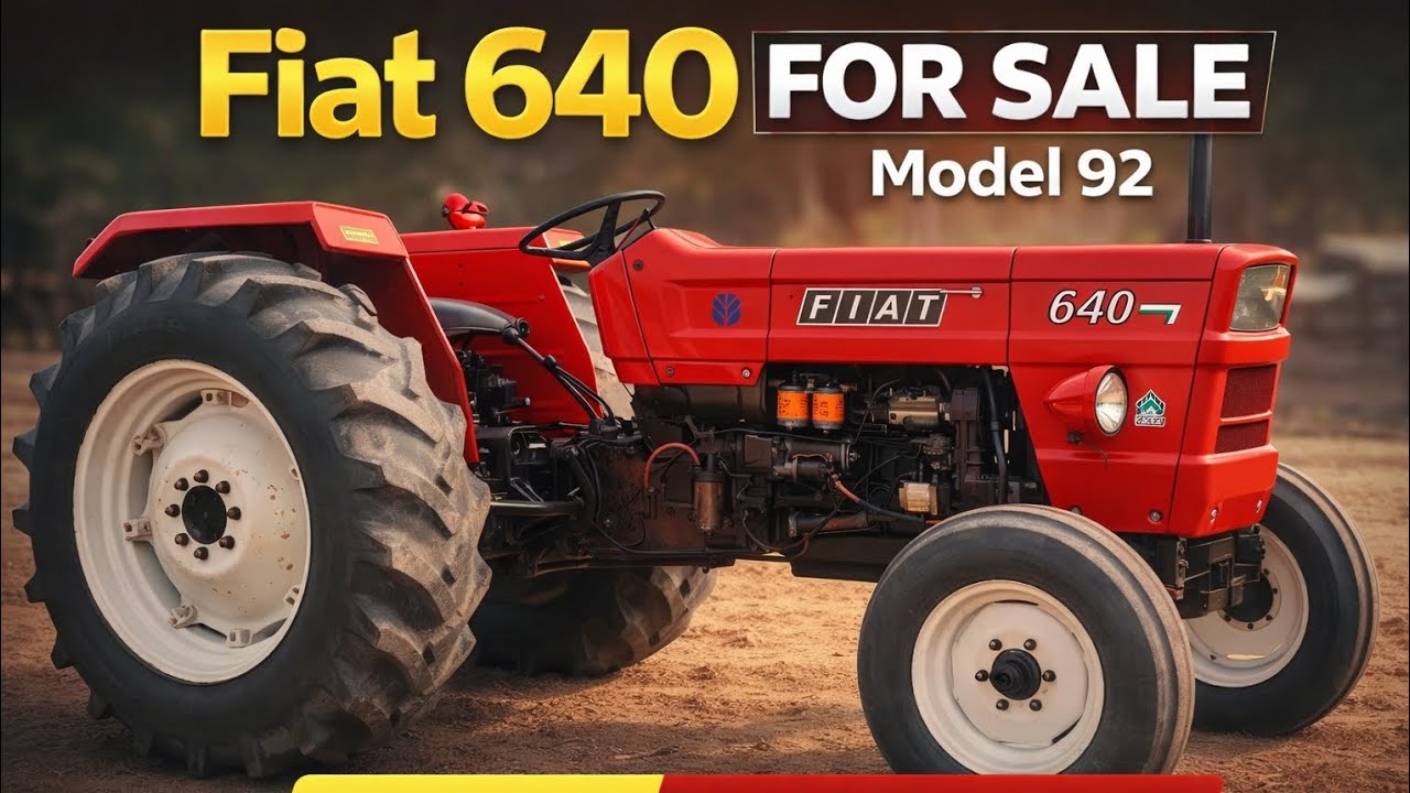 Fiat 640 tractor for sale model 1992 good condition low price tractor 