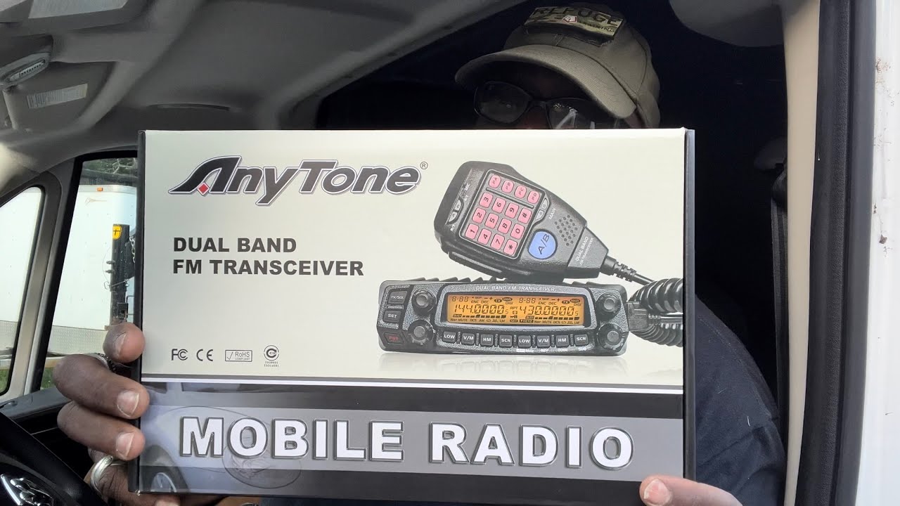 AnyTone AT-5888UV Install in my Ram ProMaster