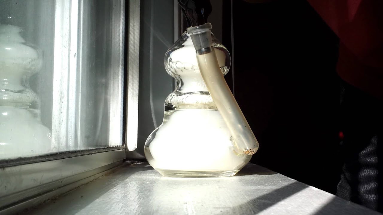 Beaker bottom reverse showerhead test 2