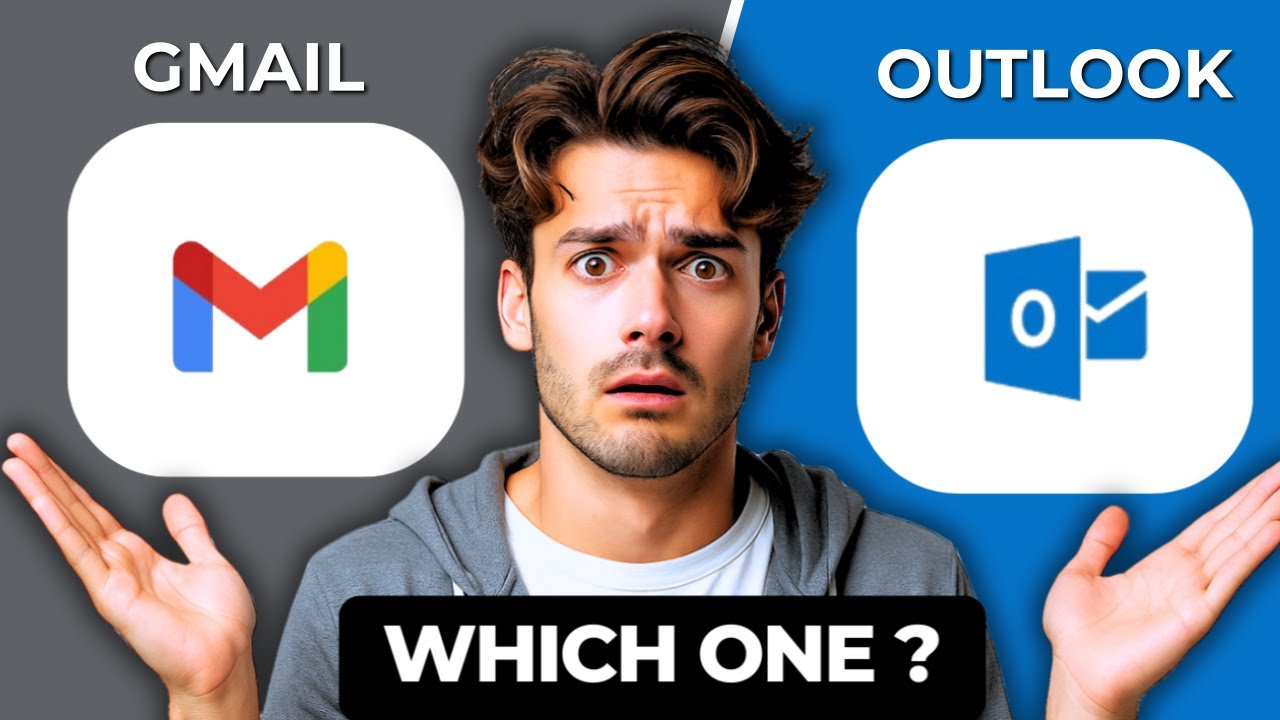 Сравнение Gmail и Outlook 2026 | Какая почтовая платформа лучше?
