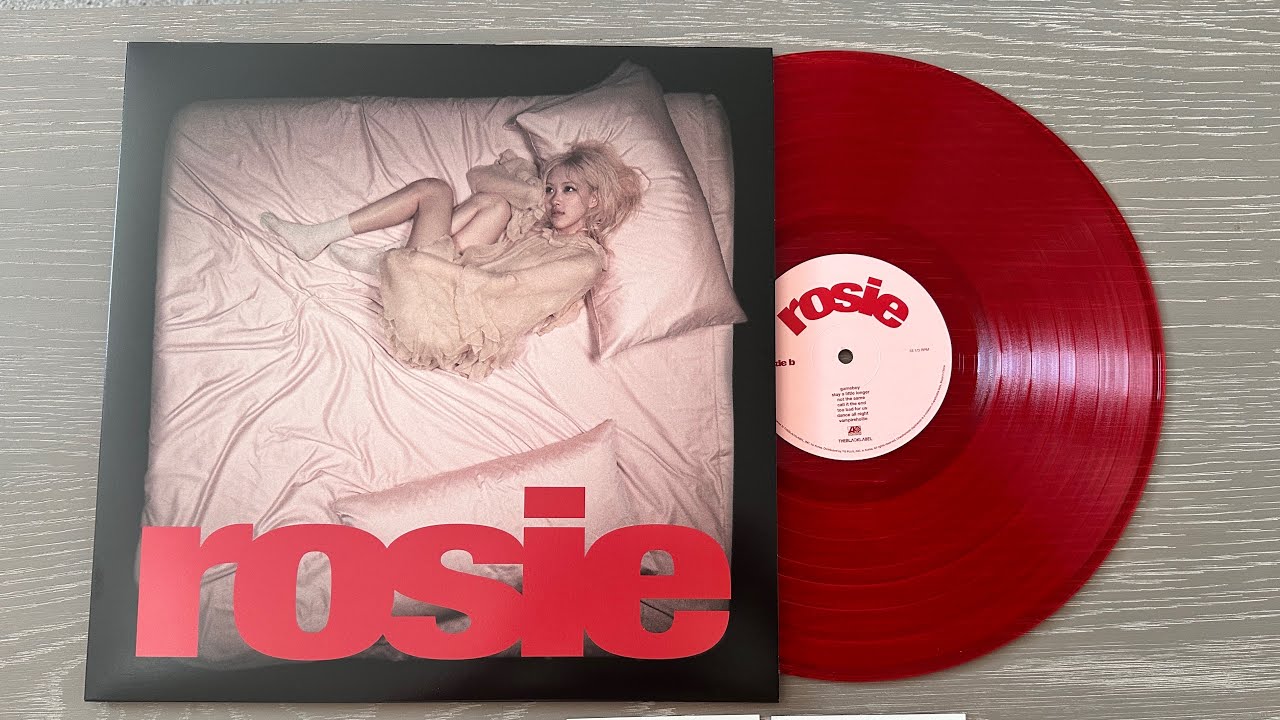 ROSÉ - ROSIE | VINYL VAMPIREHOLLIE EDITION RED Unboxing