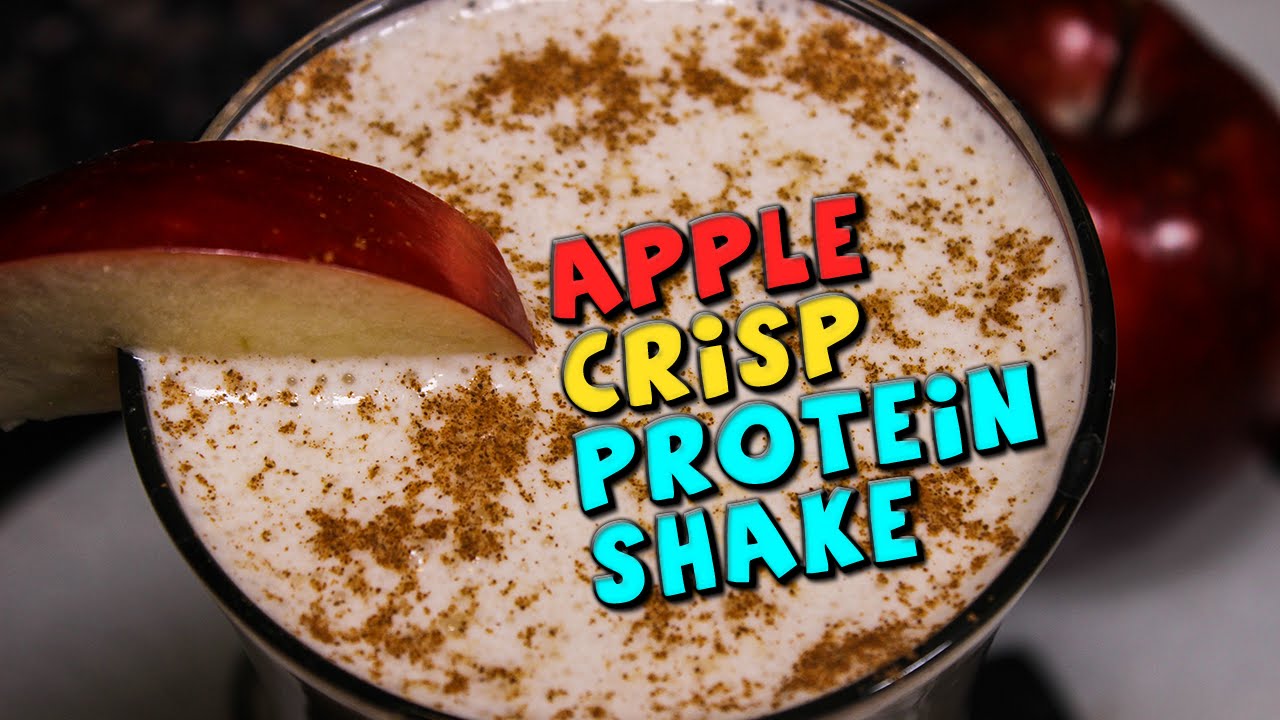 Bodybuilding Apple Crisp Protein Shake Recipe