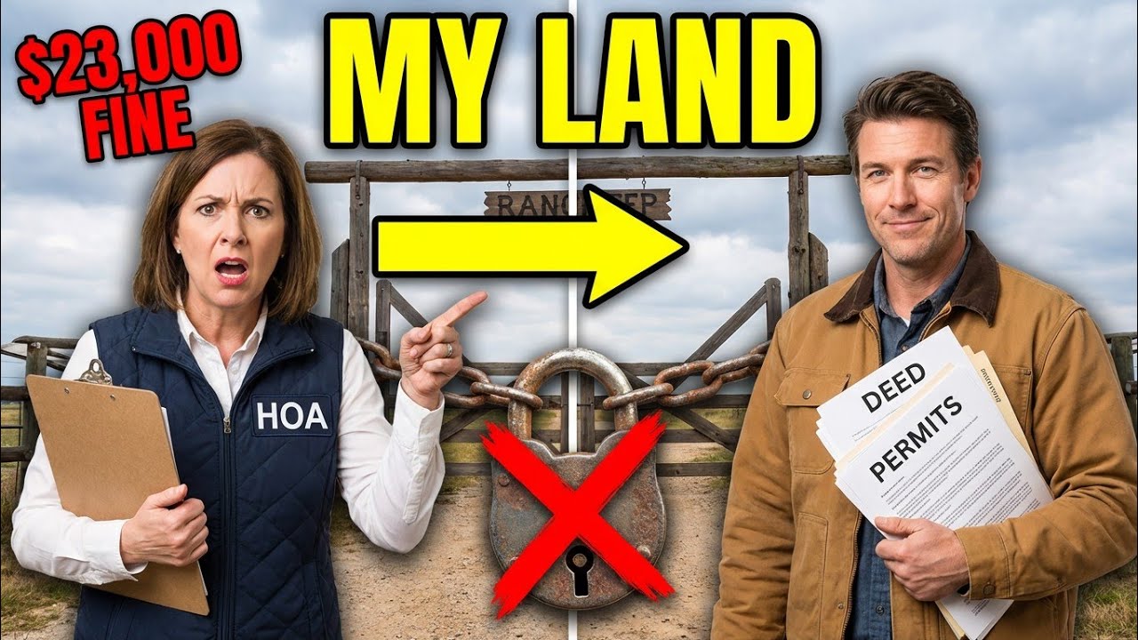HOA Karen Leased My Dead Father's Ranch - She Froze When I Unlocked the Gate