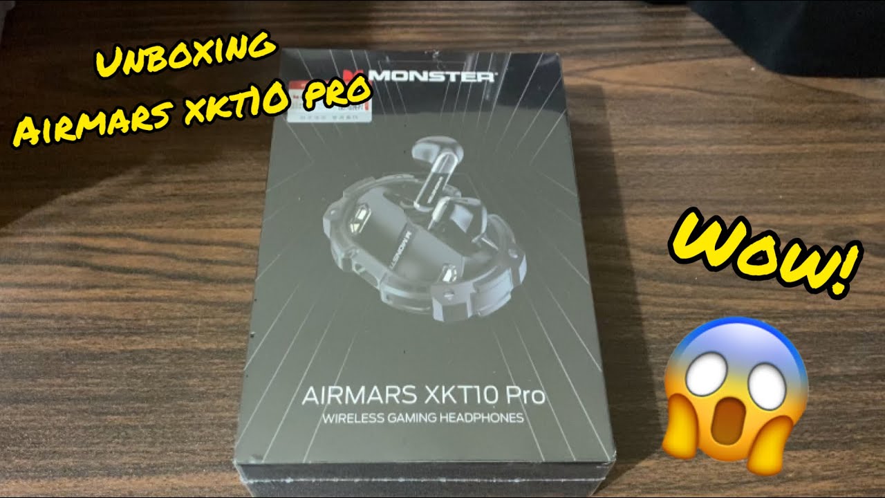 Unboxing Monster Airmars XKT10 Pro 🔥